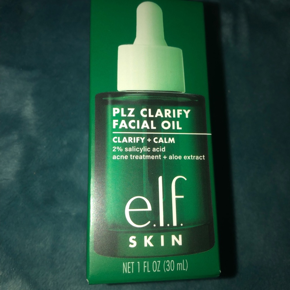 ELF PLZ Clarify Facial Oil - Green Packaging